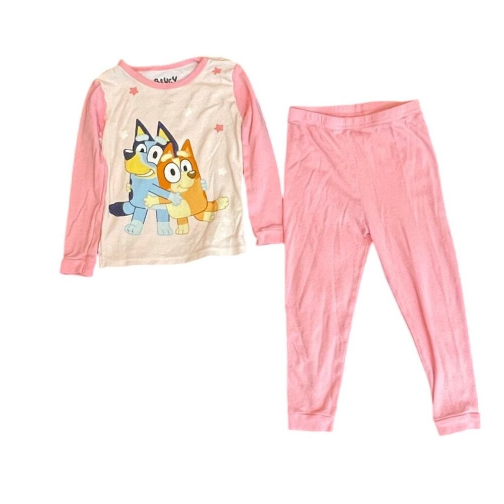 BLUEY‎ Girls 4T Pink Pajama Set